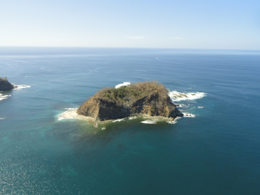 a view of a remote island