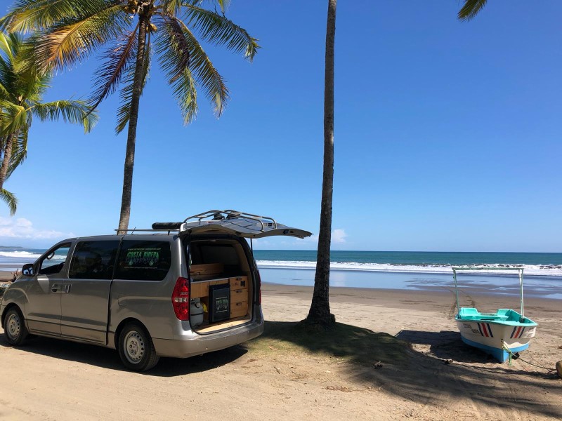 Campervan at Santa Teresa