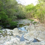 The Montezuma River bed